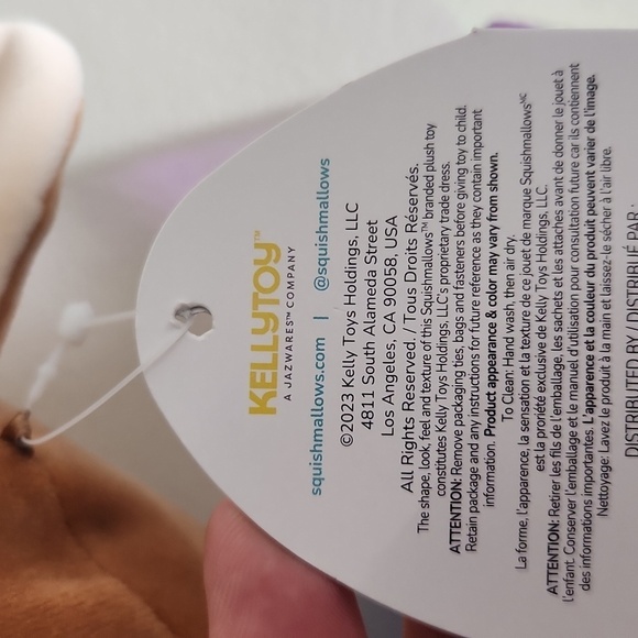 Squishmallows Shep Highland cow NWT 11 inch ish bend in tag Valentines - Picture 10 of 11